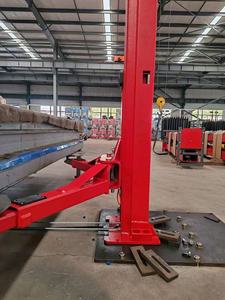 नई 4 टी मैनुअल रिलीज कार लिफ्ट 2 पोस्ट ऑटो होस्ट वाहन लिफ्टर 4000 किलोग्राम भार उठाने की क्षमता प्रमाणित कार्यशाला उपकरण - Product Image 6