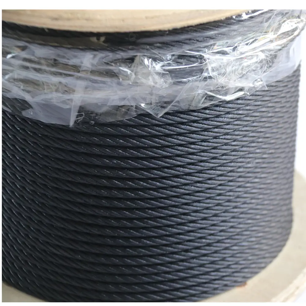 1/8" Black Galvanized Wire Rope for Stage Performance