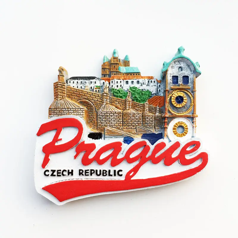 Réfrigérateur allemand Berlin Building Magnet Collé 3d Magnets pour portes de réfrigérateur World Tourism Souvenirs Décoration Résine