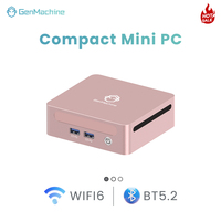 Mini PC GenMachine Ryzen5 5600H sans RAM ni stockage pour la maison, micro PC Ryzen, mini PC routeur, mini PC portable, ordinateur client Windows
