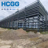 Estructura de Acero Resistente al Viento/Sísmico para Almacenamiento en Frío, Edificio Prefabricado para Almacenes Frigoríficos, Aislado e Ignífugo