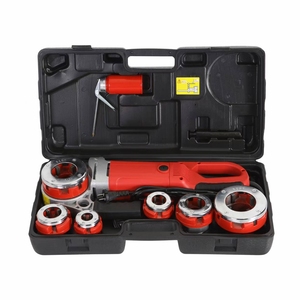 Ручной электрический резьбонарезной станок 110В/220В, портативный, малый, для нарезания резьбы 1/2 - 2 дюйма - Product Image 6