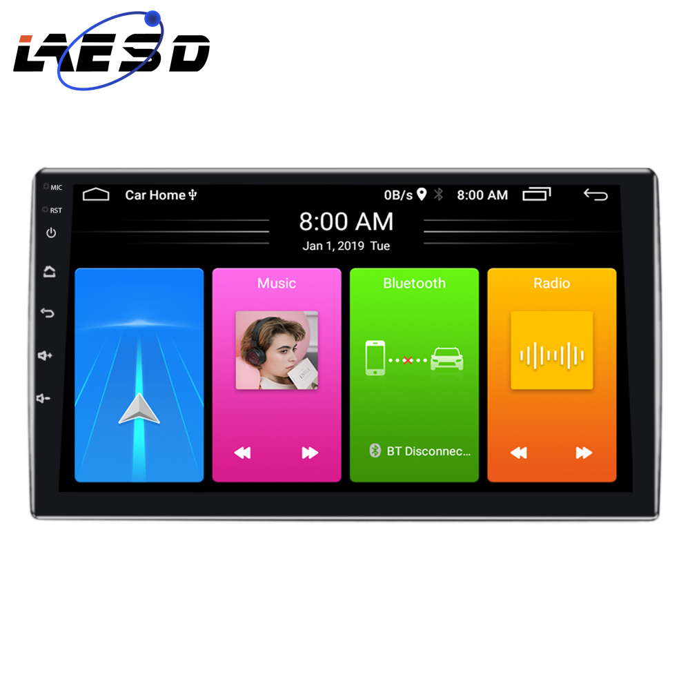 Автомобильная аудиосистема 7 "9" с сенсорным экраном, автомагнитола под управлением android, с GPS Навигатором, типоразмер 2 din