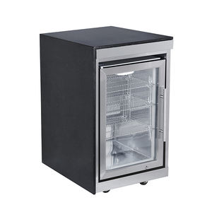 Classeur de cuisine de Style moderne, Double armoire de travail en acier inoxydable, avec Double étagères - Product Image 3