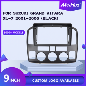 Bán buôn 9inch Xe Android đài phát thanh Bảng điều khiển khung cho Suzuki Grand Vitara XL-7 2001-2006 Car DVD fascia Kit Phụ kiện nội thất - Product Image 2