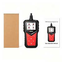 Escáner de Diagnóstico para Auto V105 OBDII, Lector de Fallas del Motor en Varios Idiomas, Pantalla LCD, 5 a 18V, 12 Meses de Garantía, Herramienta de Escaneo de Códigos OBD2