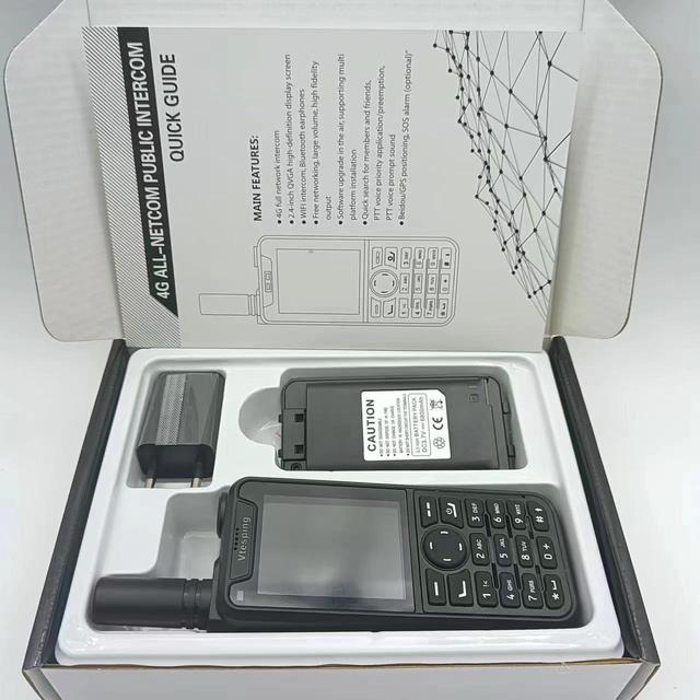 4G Long Range Global Talking Radio Zello Walkie Talkie Supports a Variety of Sim Signals Worldwide POC Internet Radios