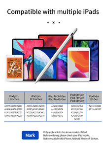 Lápiz capacitivo para <span class=keywords><strong>iPad</strong></span> de segunda generación, bolígrafo de escritura automático magnético - Product Image 3