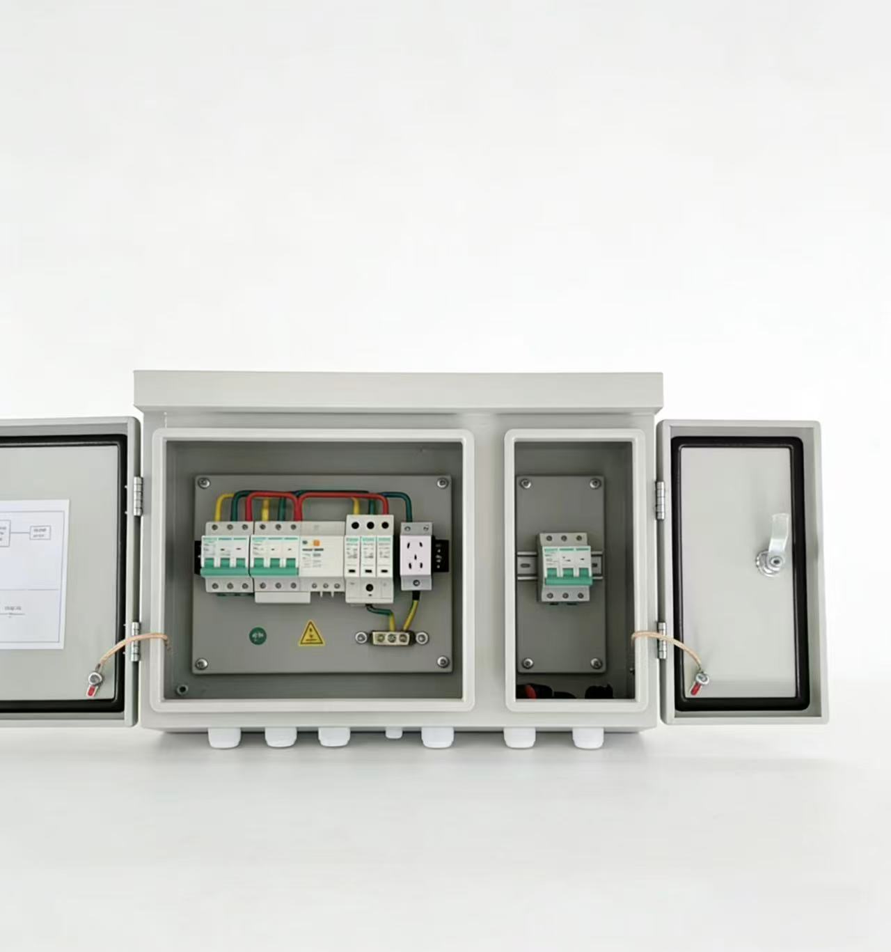SENYIPV IP54 400V 63A Distribution Box – Outdoor AC/DC Control & PV Combiner Box