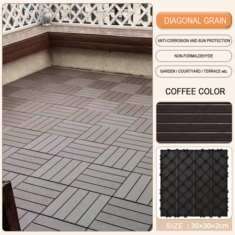 Couleur diagonale de café de grain