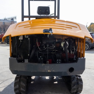 Mini Excavadora con Toldo, Sistema Hidráulico de Alta Potencia para Excavación en Jardines y Piscinas, Color Personalizado, OEM, ODM - Product Image 6