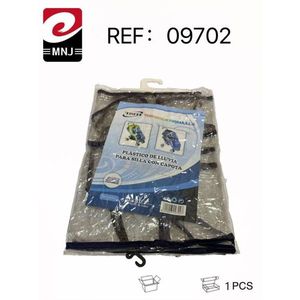 Stroller Rain Cover Plastic For Stroller With Canopy 1 Pcs - Product Image 1