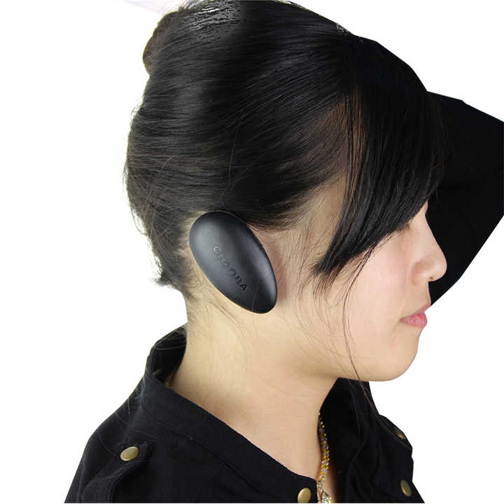 3 Pairs Black Plastic Ear Protectors - Waterproof Covers For Hair Coloring, Bleaching, & Spa Treatments 2 thumbnail image