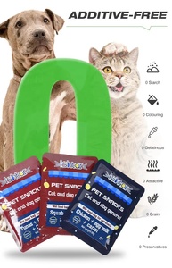Friandises pour chats et chiens, nourriture humide, saveur poulet + <span class=keywords><strong>jaune</strong></span> <span class=keywords><strong>d</strong></span>'œuf + carotte, 80g - Product Image 6