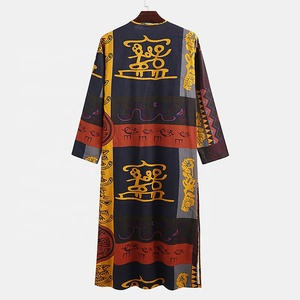 Pakaian Tradisional Muslim, Gaun Muslim, Gaun Afrika, Baju Henley, Baju Arab Saudi Jubba Thobe Arab Turki - Product Image 3