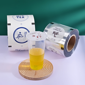 Film d'étanchéité pour gobelets en plastique CPP/PET jetables personnalisés film d'emballage pour gobelets à café film d'étanchéité pour gobelets à glace - Product Image 2
