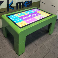 Table verte d'écran tactile de 43 pouces avec le jeu androïde