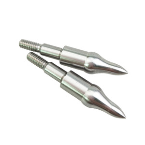 Stainless Steel Gourd Arrowheads 6.2mm Threaded For Shooting Equipment - Product Image 4