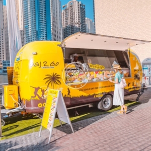2025 Food <b>Truck</b> <b>For</b> <b>Sale</b> Japan Mobile Ice <b>Truck</b> Hot Dog Food Cart USA Customized Food Trailer - Product Image 6