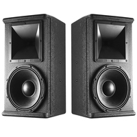 Speaker Karaoke profesional 12 inci 400W, speaker Audio untuk presentasi konferensi, pertunjukan panggung, Speaker Karaoke profesional