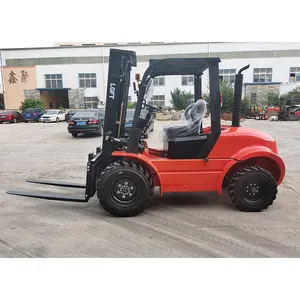 Hydraulic Off Road Price telehandler telescopic boom forklift 4x4 All Terrain diesel forklift Loader