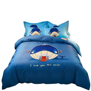 Cao Cấp Thoải Mái Kích Thước Đôi Phim Hoạt Hình Trẻ Em Nhân Vật Giường Linen Duvet Cover Kids <span class=keywords><strong>Bedding</strong></span> Set - Product Image 3