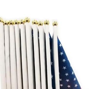 ธงชาติแบบกำหนดเอง ผลิตจากพลาสติกและไม้ ขนาดเล็ก สำหรับฟุตบอล อเมริกัน แบบถือโบกมือ - Product Image 4