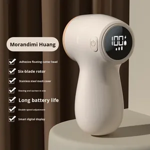 Rasoir et tondeuse à cheveux USB rechargeable 2-en-1 portable avec affichage numérique pour la vente en gros - Product Image 2