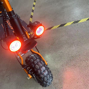 US Stock 60V 30AH Geofought M11 E Scooter Adult 6000W Dual Motors Swift 50Mile Foldable Electric Scooter with Seat - Product Image 3