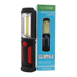 Factory Wholesale Super Bright COB LED Work Light Portable Dry Battery with Magnetic