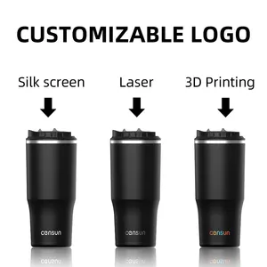Trending Products Customized 18oz Water Mug Powder Coated Stainless Steel Tumbler