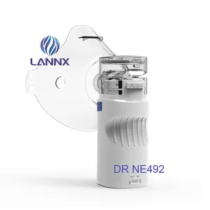 Lannx डॉ NE492 मिनी अल्ट्रासोनिक जाल बच्चों अस्थमा छिटकानेवाला के लिए उपचार अस्पताल के मेडिकल पोर्टेबल इनहेलर मशीन छिटकानेवाला