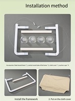 Hamac pour chat amélioré avec système de fixation par ventouses, lit pliable pour chat à fixer sur le rebord de la fenêtre