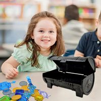 Coffre au trésor pirate, jouet de plongée sous-marine, jeu de recherche sous-marine pour enfants, entraînement à la natation, cadeau d'été pour la plage