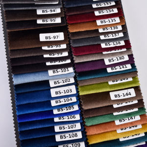 Fabbricazione cinese 100% tessuto per ragazze in poliestere impermeabile <span class=keywords><strong>BabyFace</strong></span> turco lavorato a maglia Holland velluto tinta unita tinto Interlining - Product Image 4