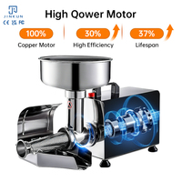 Extracteur de Jus Électrique Professionnel en Acier Inoxydable 450W JM-1C pour Tomates et Mangues (Pour Usage Domestique, Restauration et Vente au Détail) Vente Directe Usine