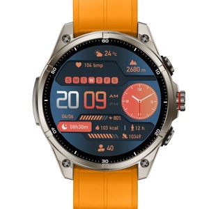 CRG33 GPS Theo Dõi Người Đàn Ông Ngoài Trời Thể Thao Reloj Smartwatch Amoled Thông Minh Đồng Hồ Với Đèn Pin 5ATM Sức Khỏe Không Thấm Nước Tracker Đồng Hồ - Product Image 3