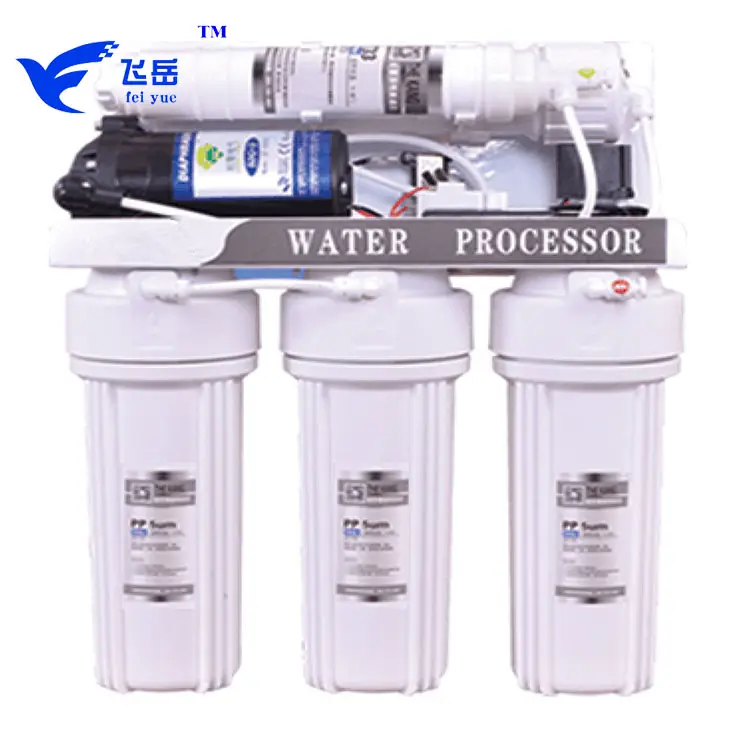 Domestic use 5 - 8 stage RO reverse osmosis filter with uv and water filters remove calcium/ water purifier