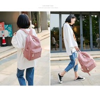 Mochila de Pana Personalizada con Nombre Bordado Estilo Harajuku para Estudiantes, Mochila Universitaria para Mujer