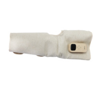 Masseur de genou sans fil HealthPal FE-7306 avec compresse chaude et chauffage infrarouge pour soulager les douleurs articulaires