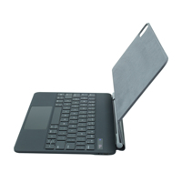 Casing Keyboard ajaib Bluetooth, penutup HP baru untuk iPad Pro 12.9 9 2021 2020 2018 dengan Touchpad dan Keyboard