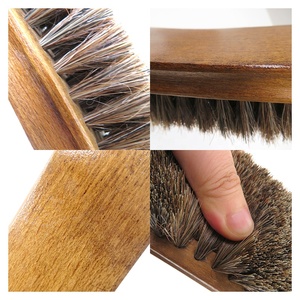 170*51*42MM <span class=keywords><strong>brosse</strong></span> à poils de cheval en bois de hêtre et <span class=keywords><strong>brosse</strong></span> à crin mixte brosses de nettoyage à la main <span class=keywords><strong>pour</strong></span> le nettoyage à domicile des roues de voiture - Product Image 3
