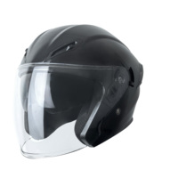 Casque de moto ABS 3/4 Open Face avec double visière en blanc-Bluetooth Ready-Certifié DOT & 3C-Unisexe-Factory Direct