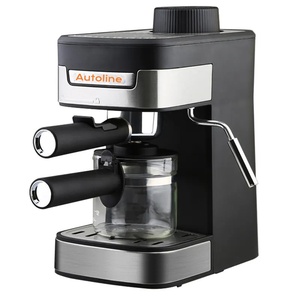 Machine à café portable DC24V pour camping-car, <span class=keywords><strong>camion</strong></span>, voiture automatique avec fonction de mousse de lait à la vapeur, style populaire - Product Image 1