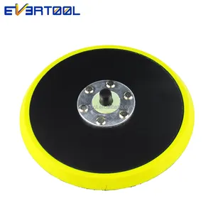 EVERTOOL Abrasives 5 Inch 5/16-24 UNC PU Adhesive Polisher Pad Hook and Loop Back-up Pads DA Sanding Backing Pad