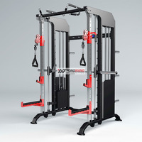 Équipement de musculation et de fitness professionnel pour la maison : Smith & Function Trainer, Rack multifonction, Machine Smith