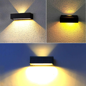 Skyvision Lampe solaire extérieure Paysage Applique murale étanche Ap et Down Garden Applique murale décorative - Product Image 3