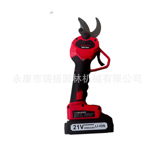 Tijeras de Podar Eléctricas Inalámbricas de 21 V y 2000 mAh con Capacidad de Corte de 33 mm, Herramienta de Jardín Recargable con Batería - Product Image 5