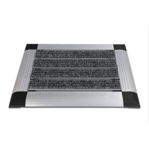 Нескользящая грязеотталкивающая Ловушка с высоким эффектом очистки, привлекательный металлический напольный входной дверной коврик для наружной и внутренней двери, коврики для входной двери - Product Image 2