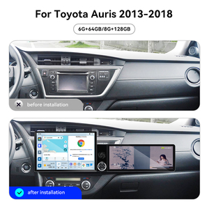 Écran Foforfor 13,1''+12,3'' pour <span class=keywords><strong>Toyota</strong></span> Auris 2013-<span class=keywords><strong>2018</strong></span>, Carplay Android 15, autoradio stéréo GPS Navi DSP WiFi 4G 360 OEM - Product Image 5